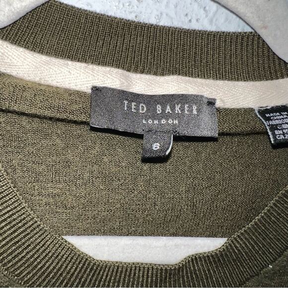 Ted Baker Cardiff Merino Wool Crew Neck Jumper - Picture 7 of 9